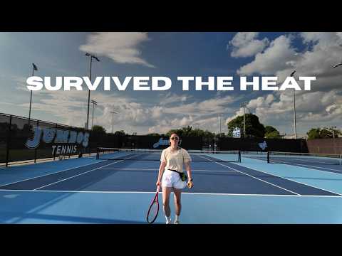 Tennis in a Heat Wave... My 'Redemption' Session